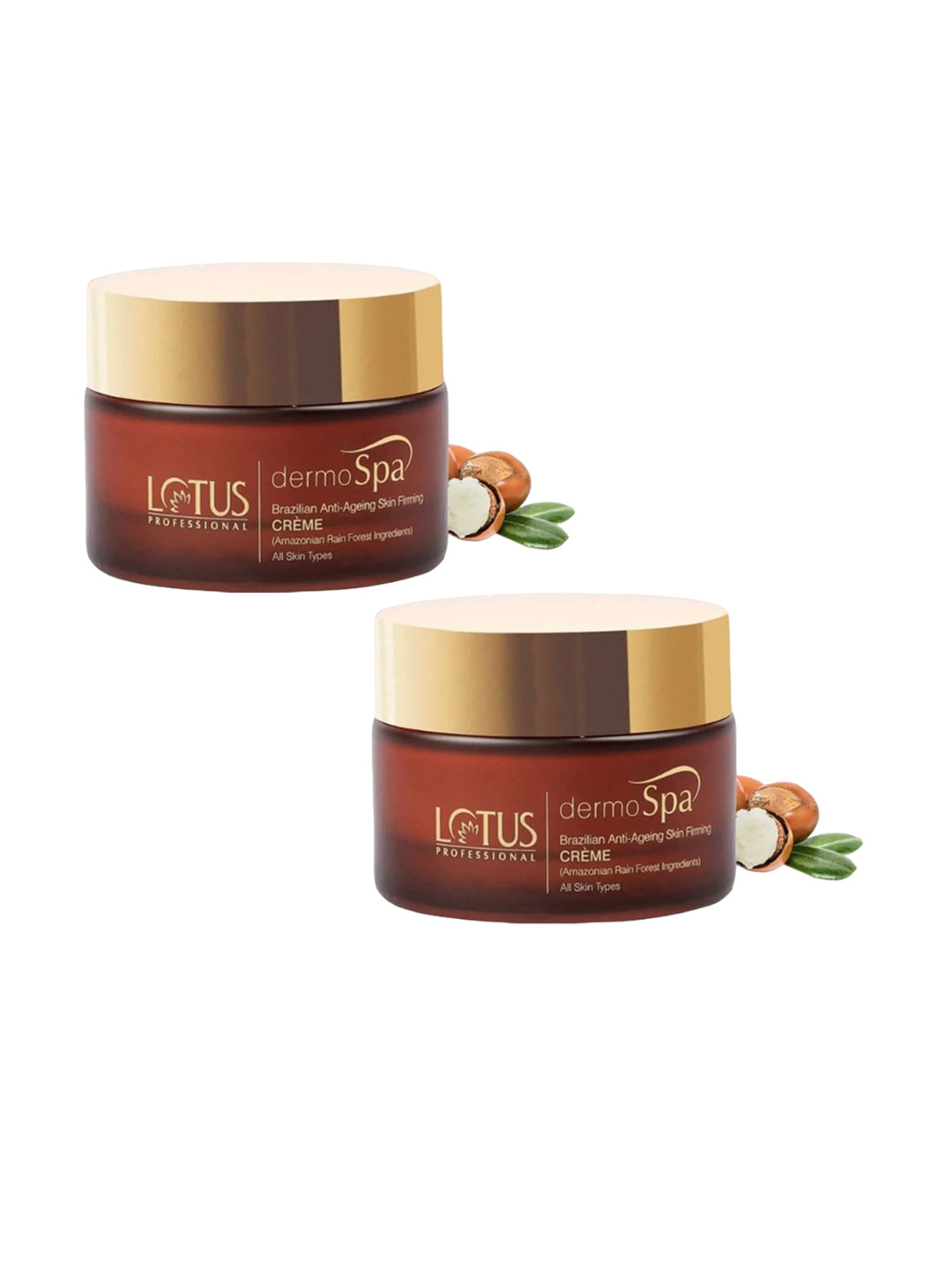 Lotus Professional Set Of 2 DermoSpa Brazilian Anti-ageing Skin Firming - 50g