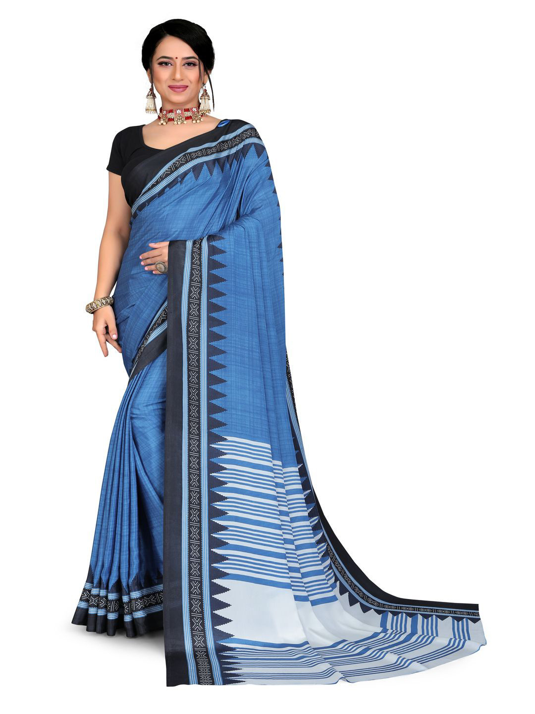 Tulip Eden solid Saree
