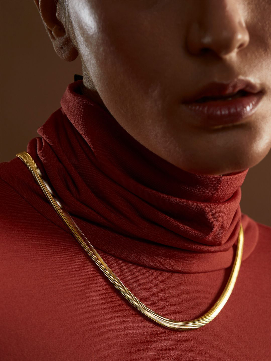 The Slow Studio Unisex Gold Plated Chain