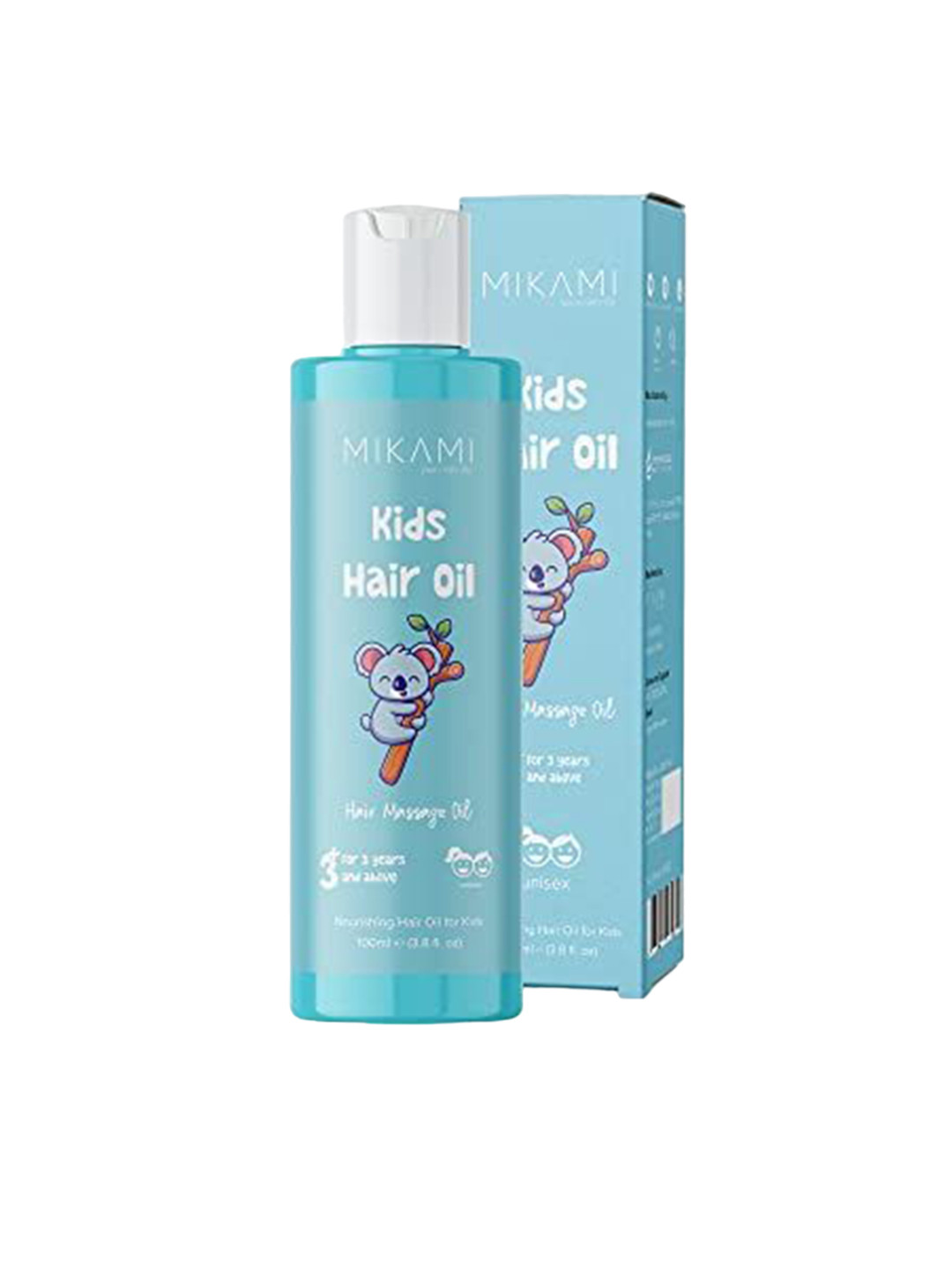 MIKAMI Kids Hair Oil With Olive & Almond Oil - 100ml