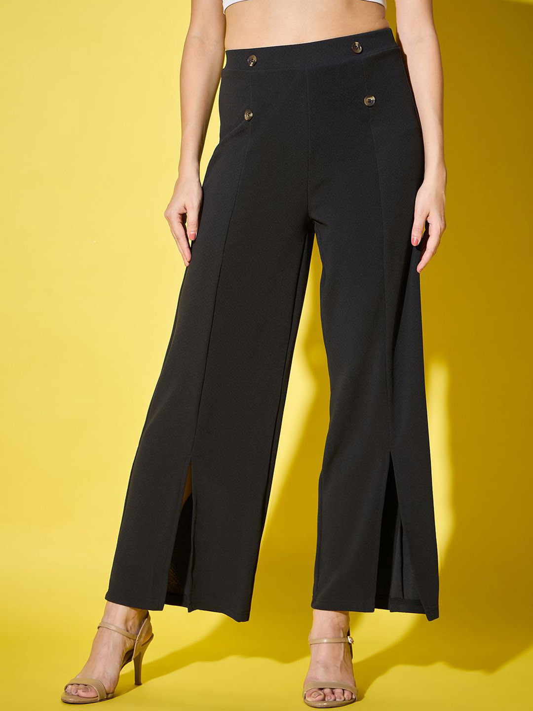 BUY NEW TREND Women Flared Western Palazzos