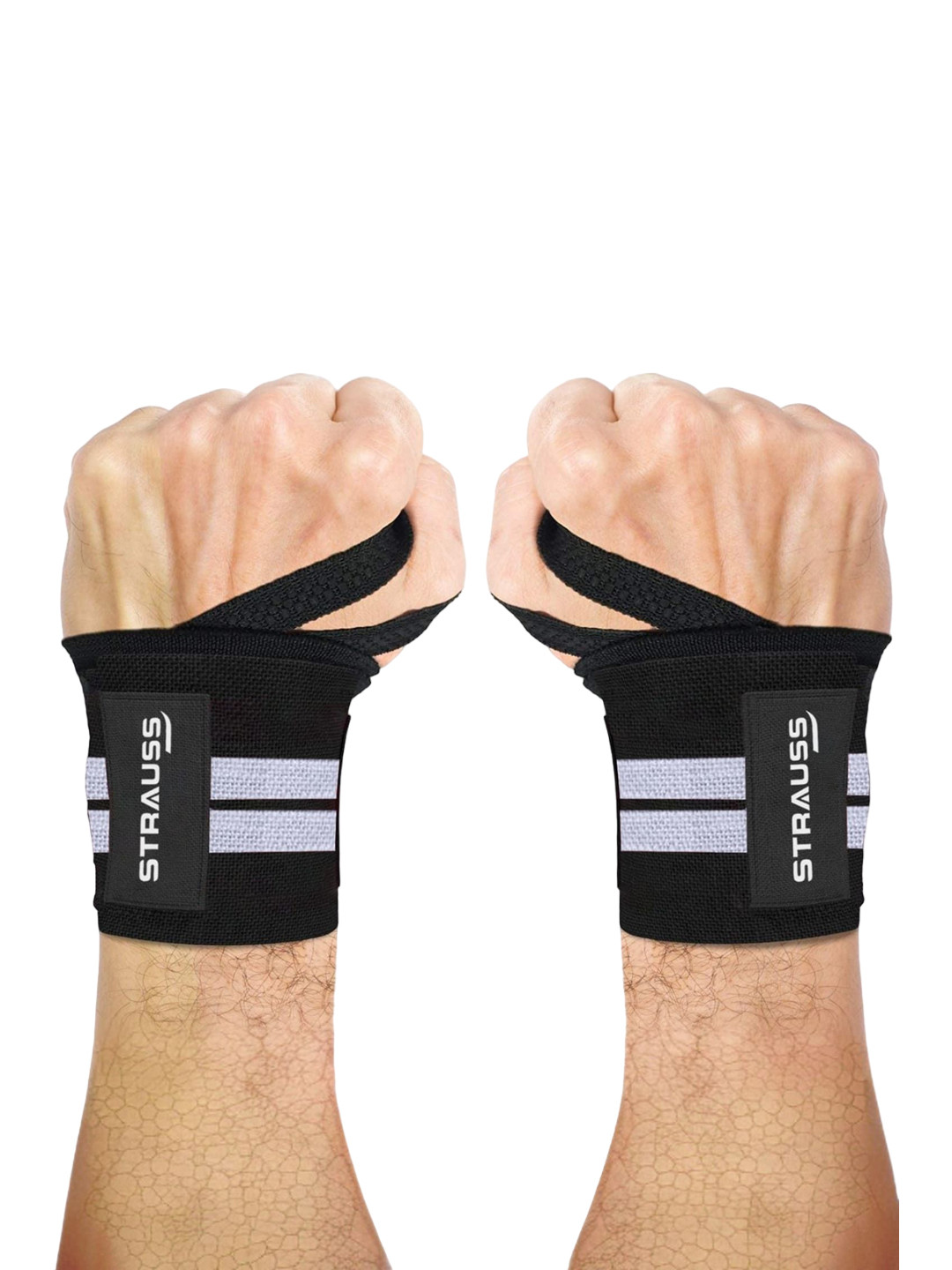 STRAUSS Cotton Wrist Supporter Workout Accessories