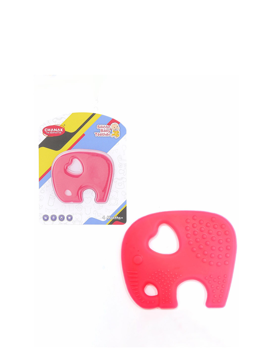 Aditi Toys Pink Baby Hand Teether