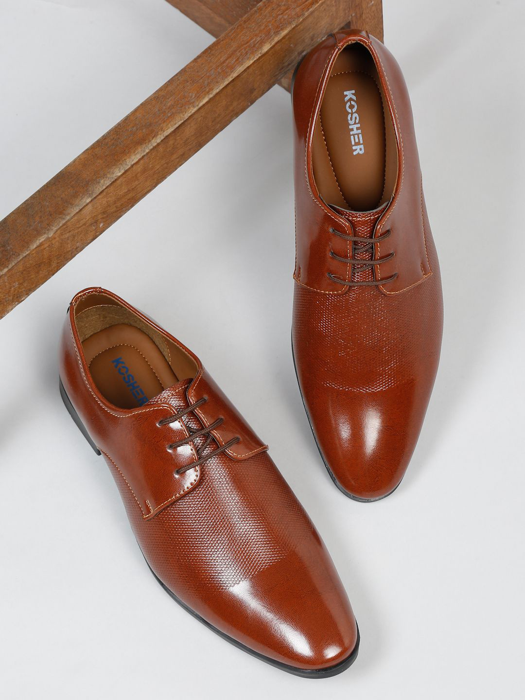 Kosher Men Lace-Ups Formal Derbys
