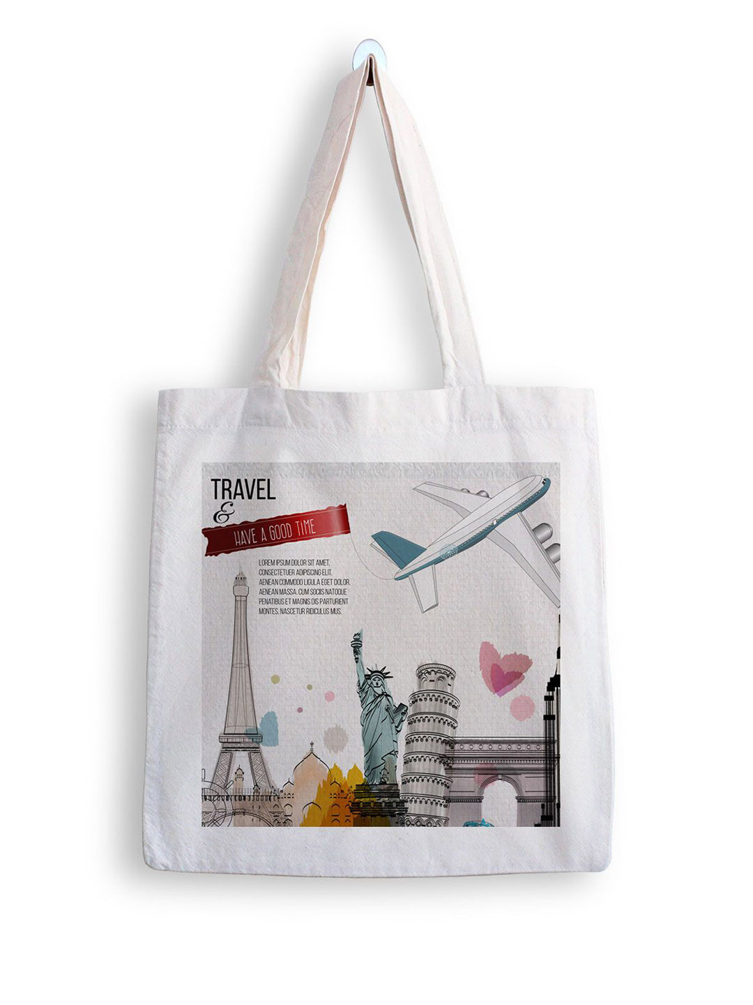ARTBUG Printed Shopper Tote Bag