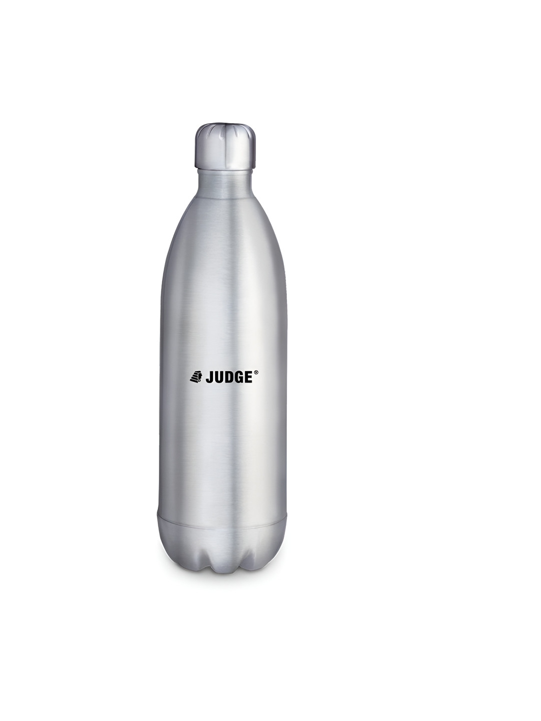JUDGE By Prestige Silver Brand Logo Stainless Steel Single Wall Vacuum Water Bottle - 1L
