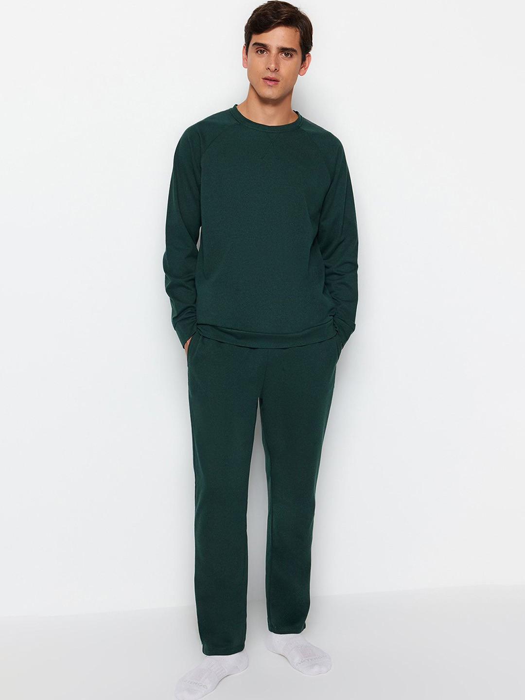 Trendyol Men Night suit  938624795-Green