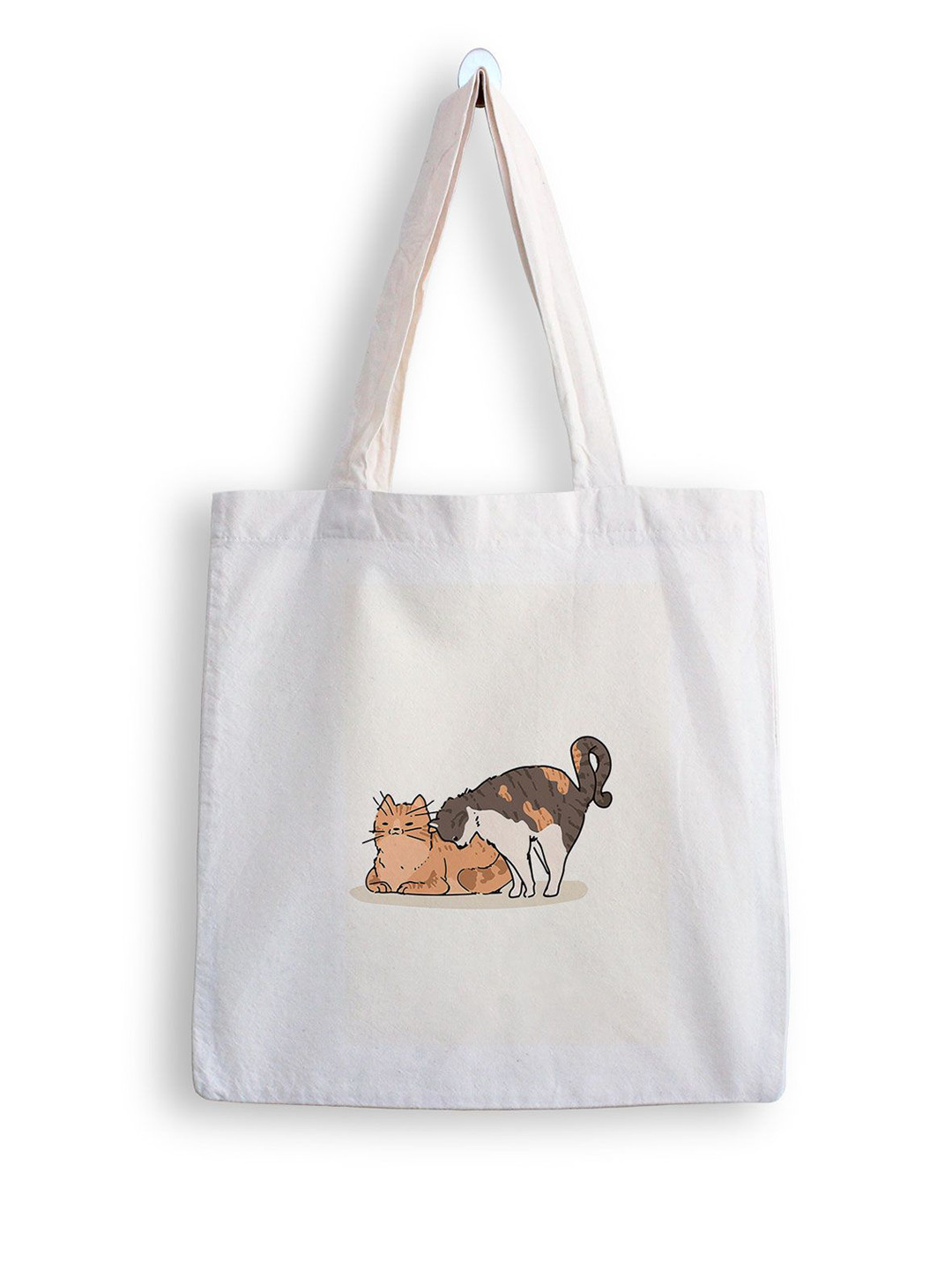 ARTBUG Printed Structured Tote Bag