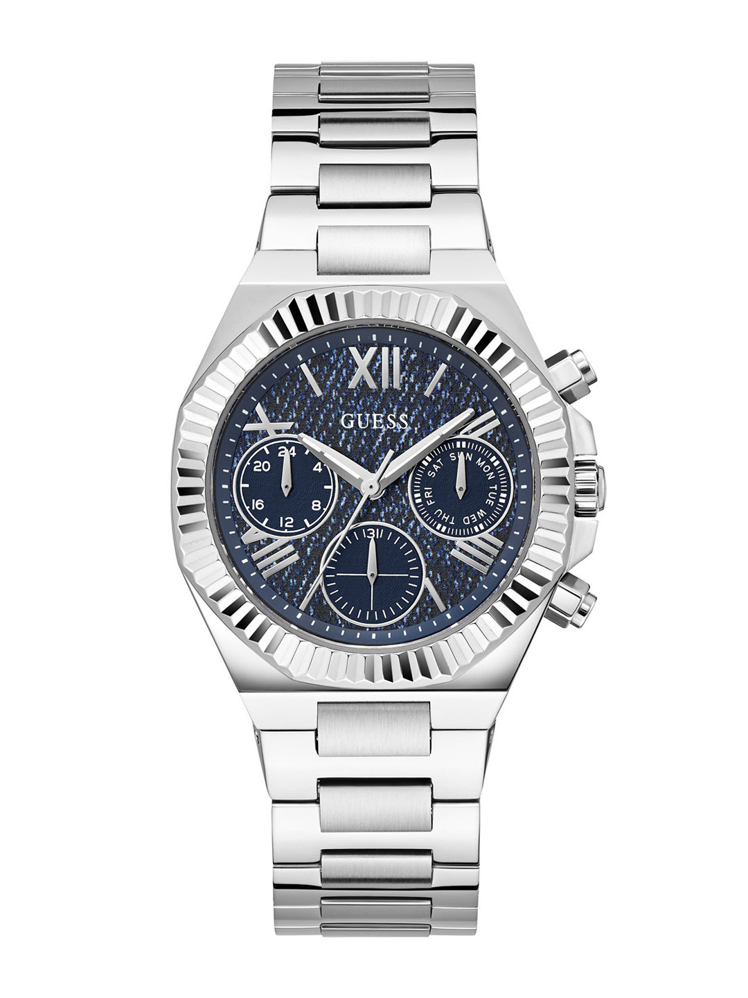 GUESS Women Dial & Stainless Steel Bracelet Style Straps Analogue Watch GW0769L1