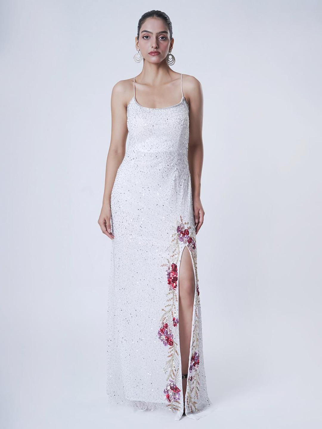 UPGRADE Embellished Maxi Dress