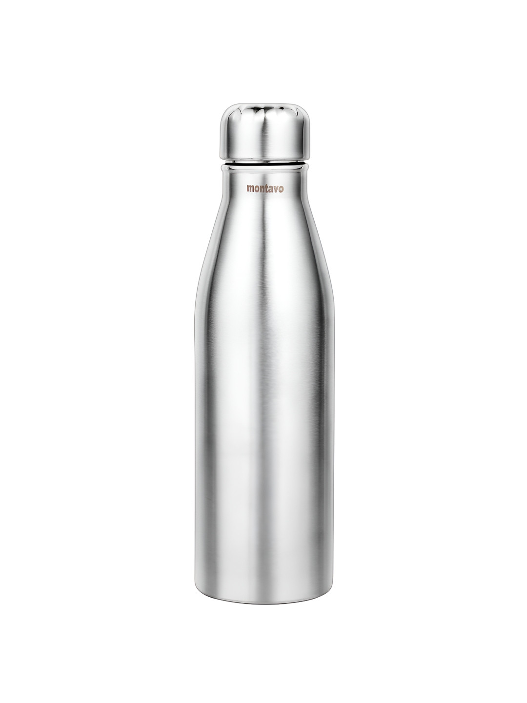 FNS Silver Solid Stainless Steel Spill Proof Water Bottle - 1L
