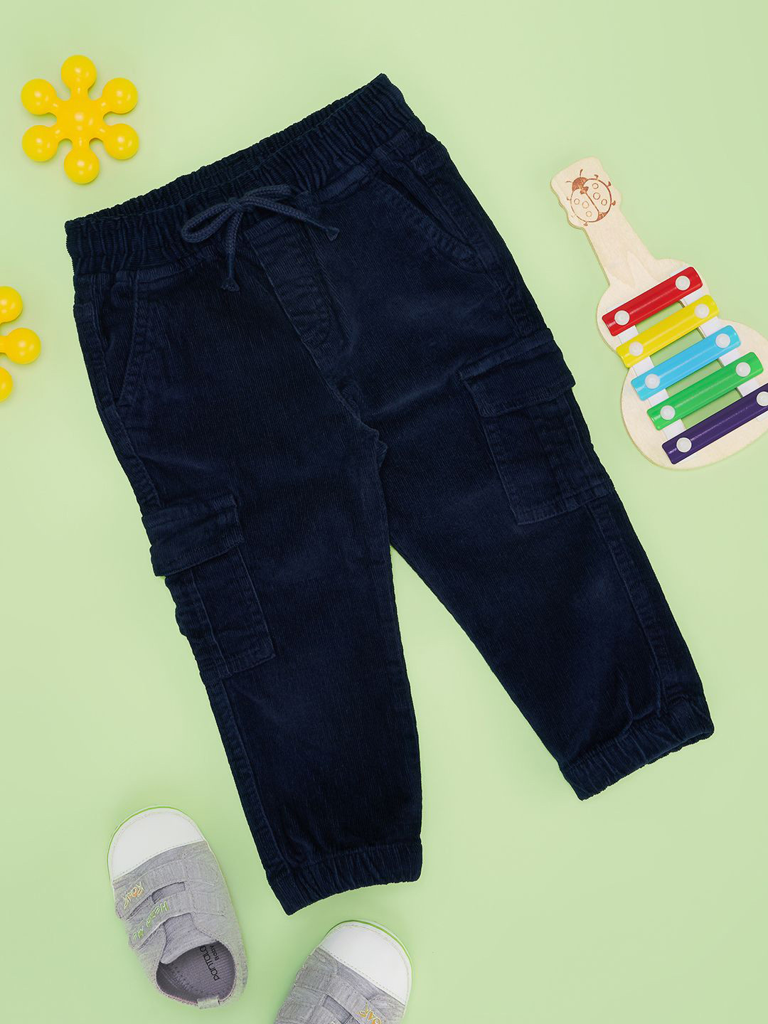 Pantaloons Baby Boys Mid-Rise Trousers