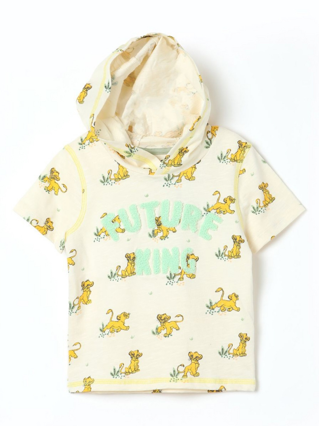 Juniors by Lifestyle Boys Cream Disney-Lion King T Shirt