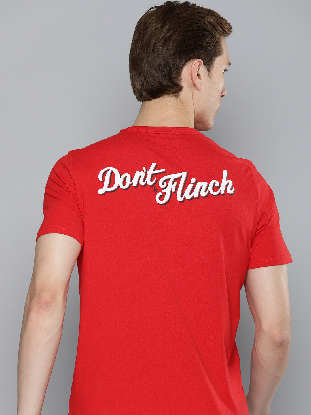 Puma Typography Printed Pure Cotton Basketball T-shirt