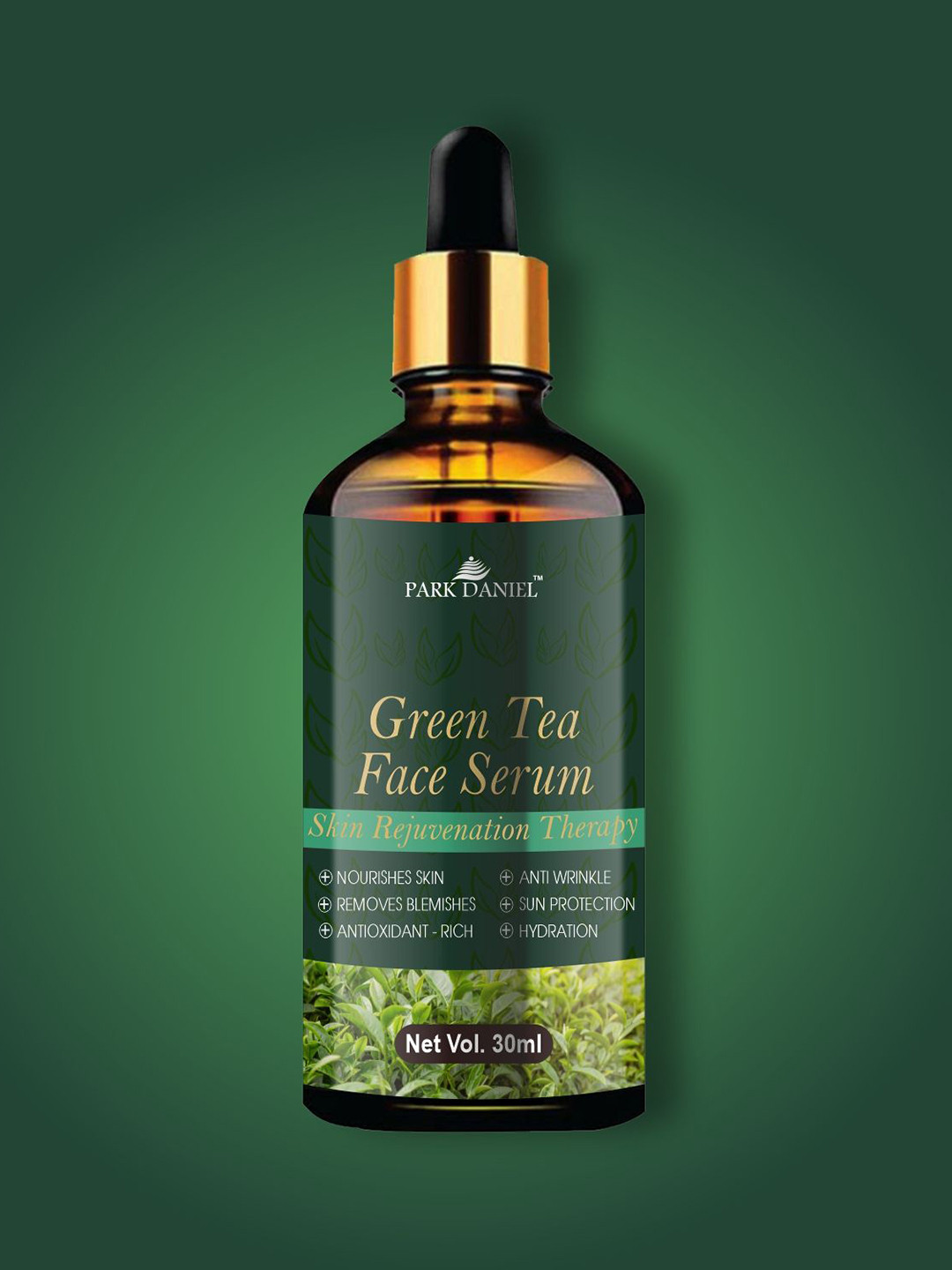 Park Daniel Skin Rejuvenation Therapy Green Tea Face Serum - 30ml