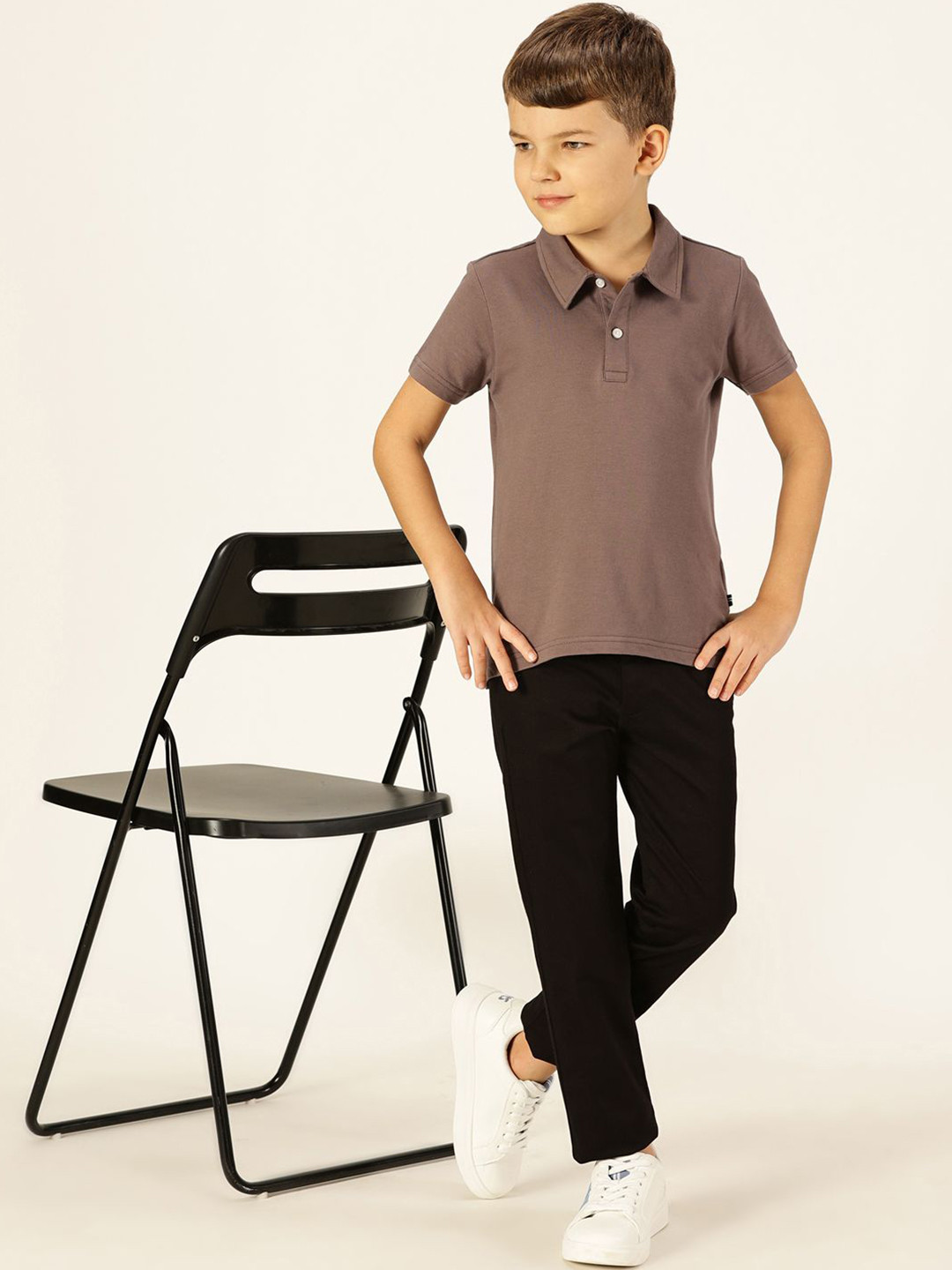 French Connection Boys Smart Easy Wash Chinos Trousers