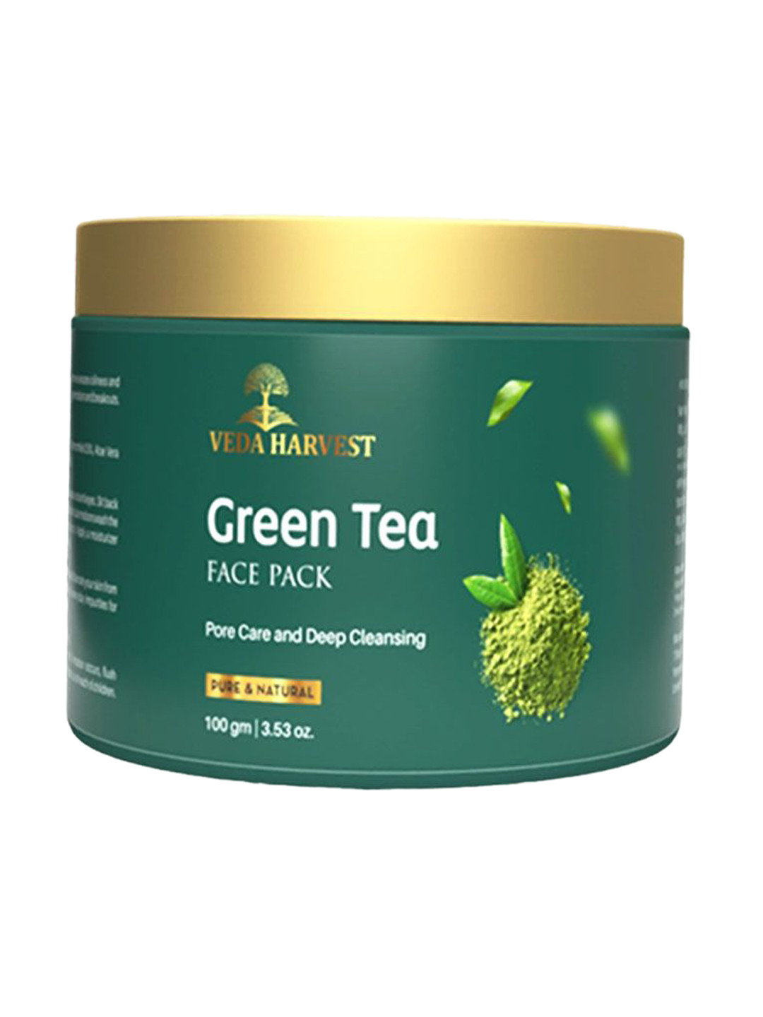 Veda Harvest Green Tea Face Pack - 100g