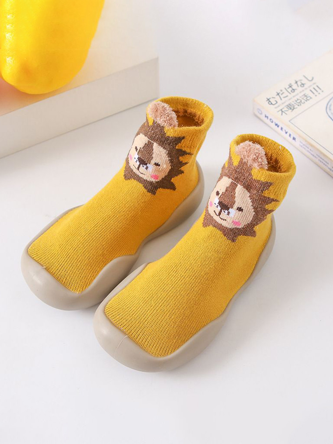 NESKA MODA Kids Patterned Anti-Skid Booties