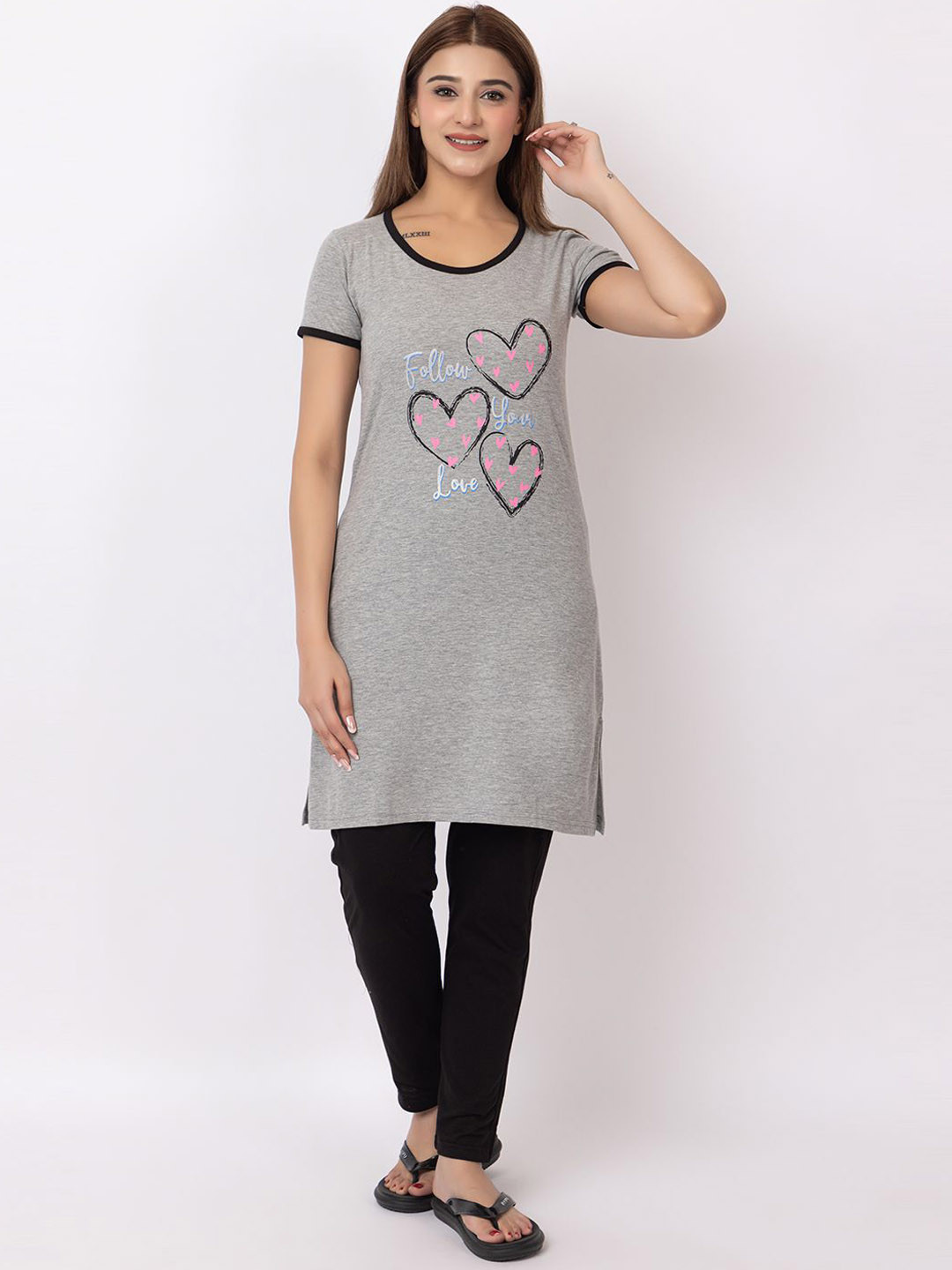 GEE 5 Women Printed Night suit