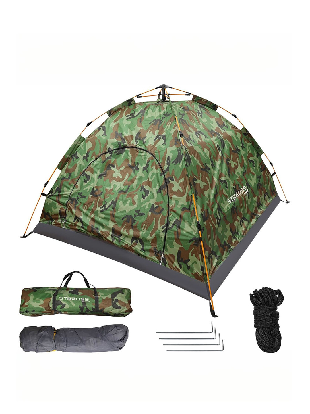 STRAUSS Printed Automatic Portable Camping Tent