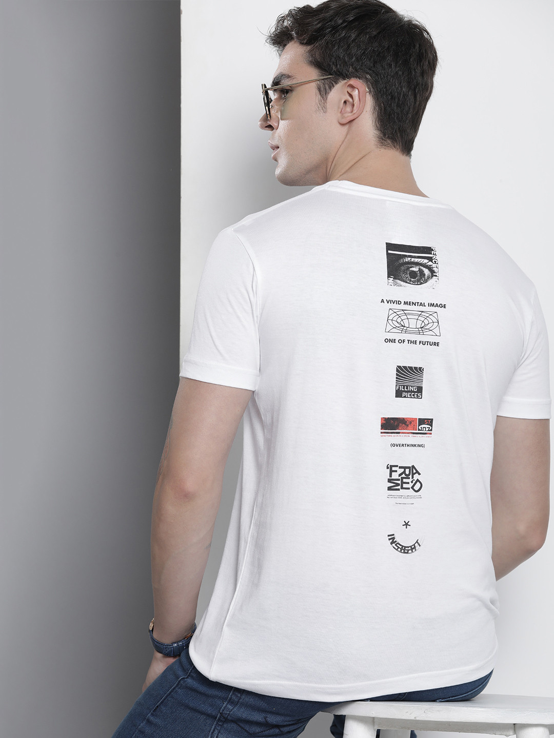 The Indian Garage Co Men Graphic Print T-shirt