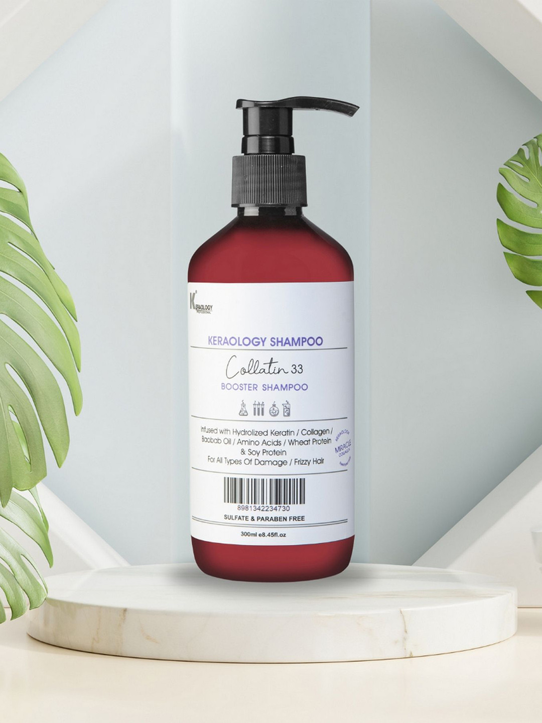 Keraology Collatin 33 Booster Shampoo -300ml