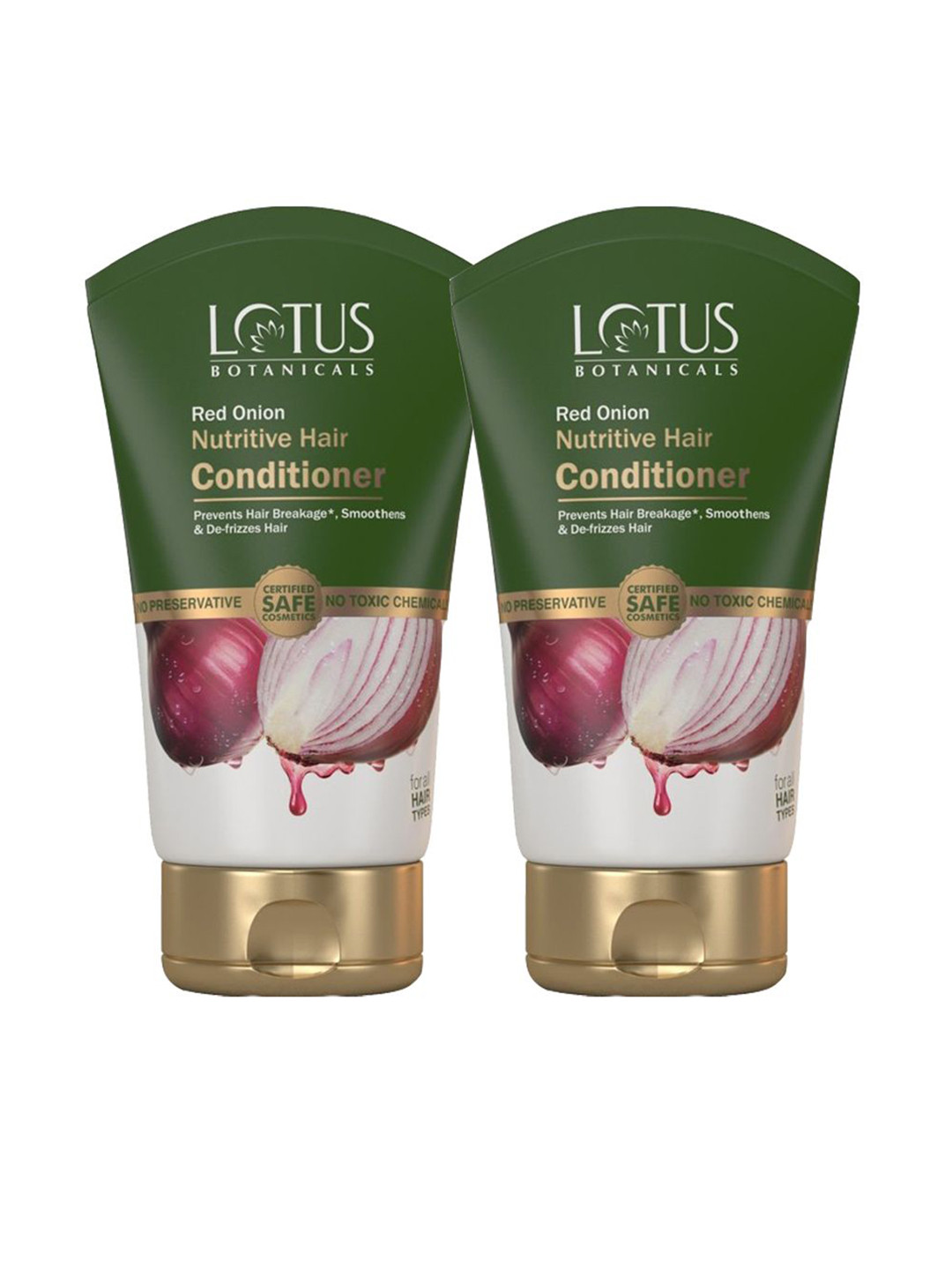 Lotus Botanicals Set Of 2 Red Onion Nutritive Hair Conditioner - 150g Each