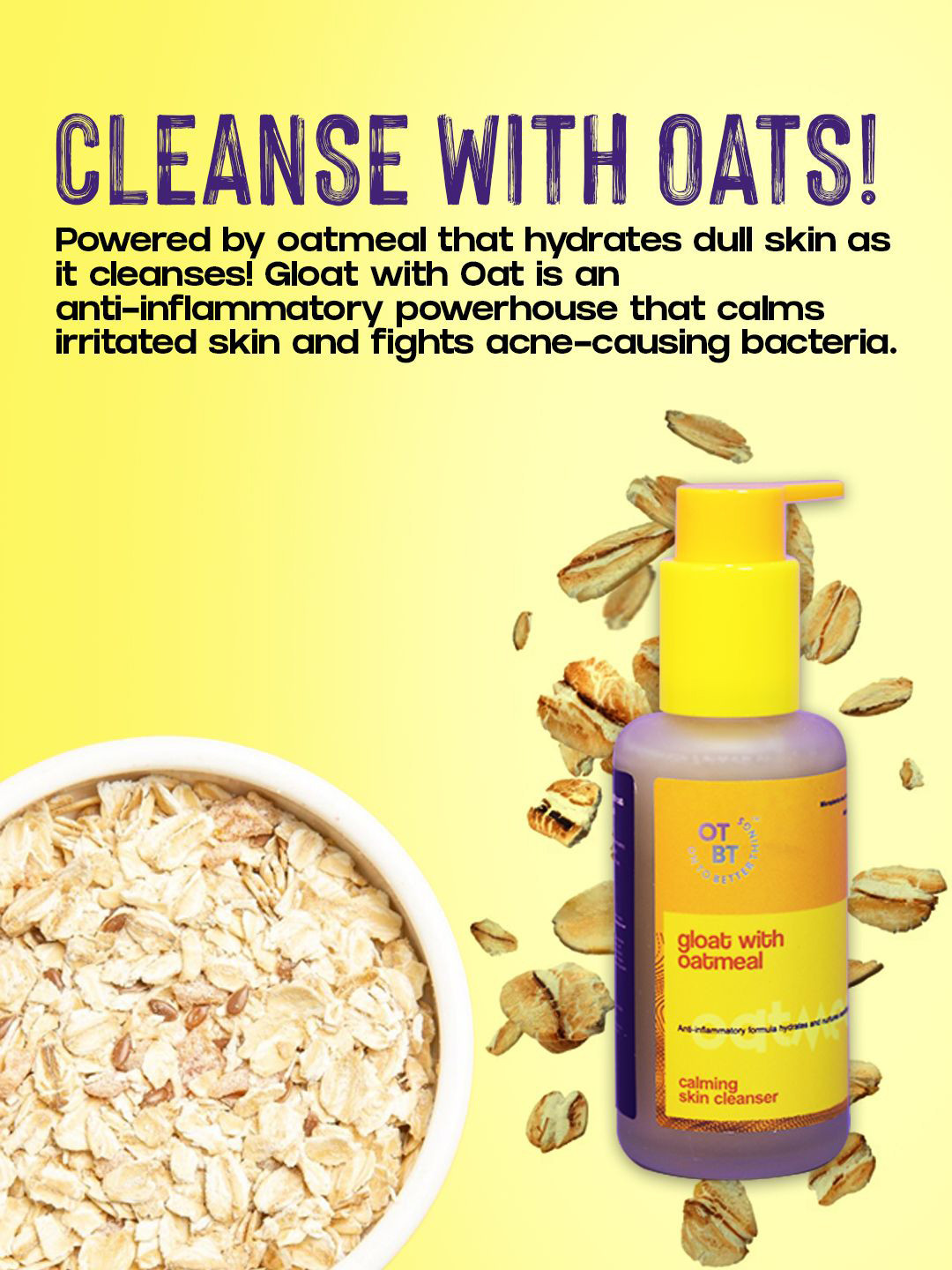 OTBT Gloat With Oat Cleanser-100 ml