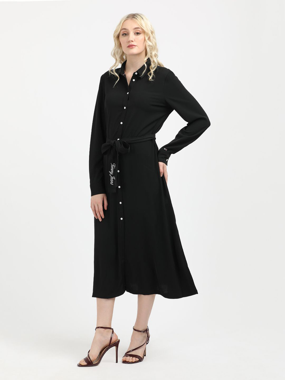 Tommy Hilfiger Shirt Midi Dress