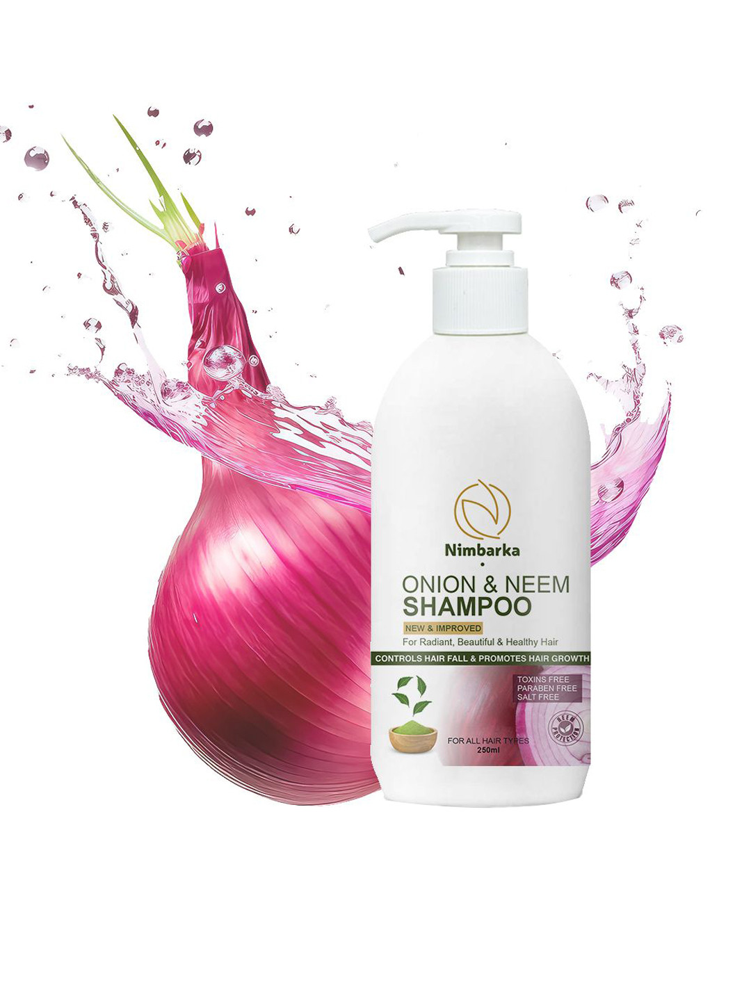 Nimbarka Hair Fall Control Neem & Onion Shampoo- 250ml