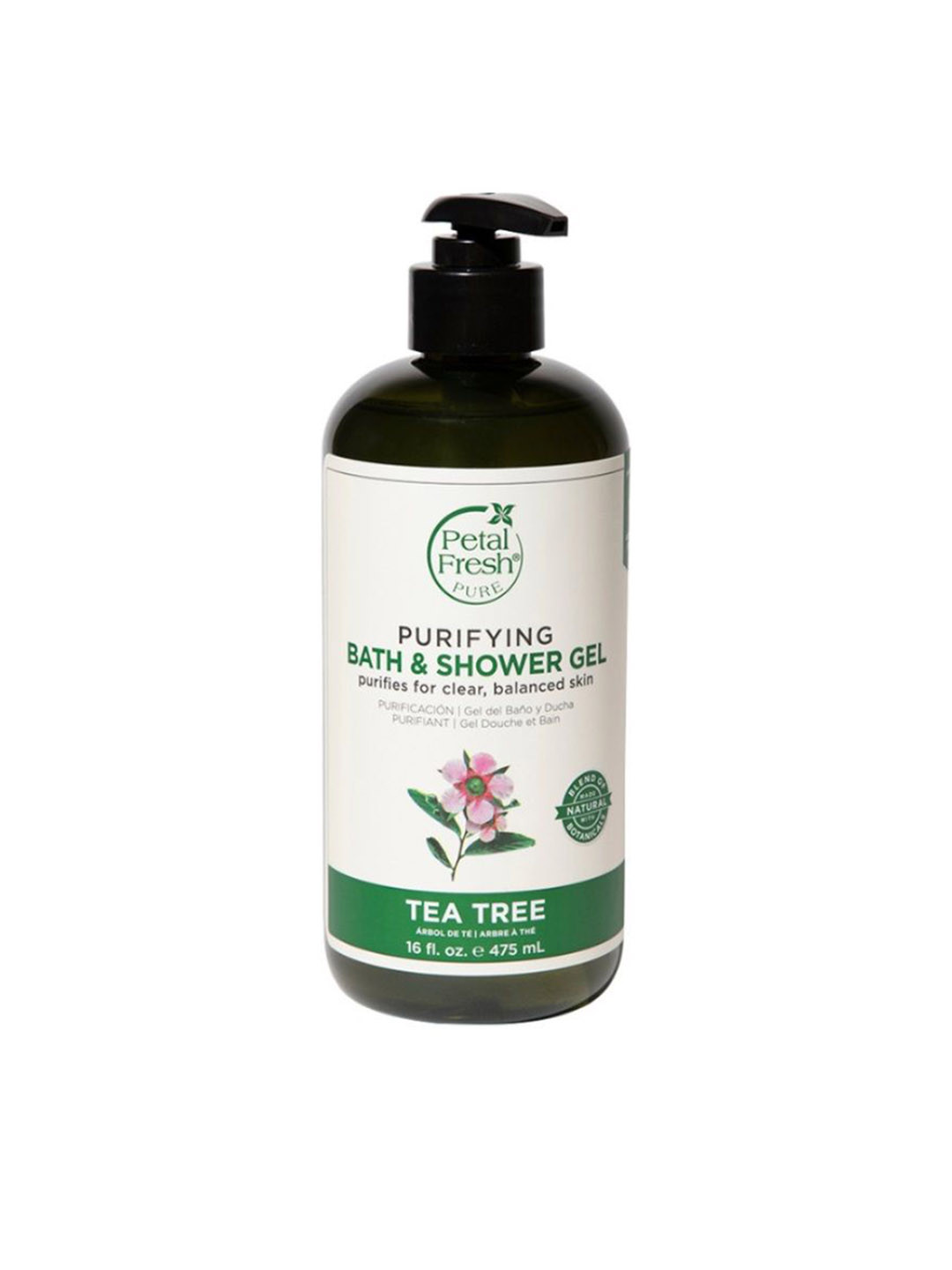 Petal Fresh Pure Purifying Bath & Shower Gel With Tea Tree - 475ml