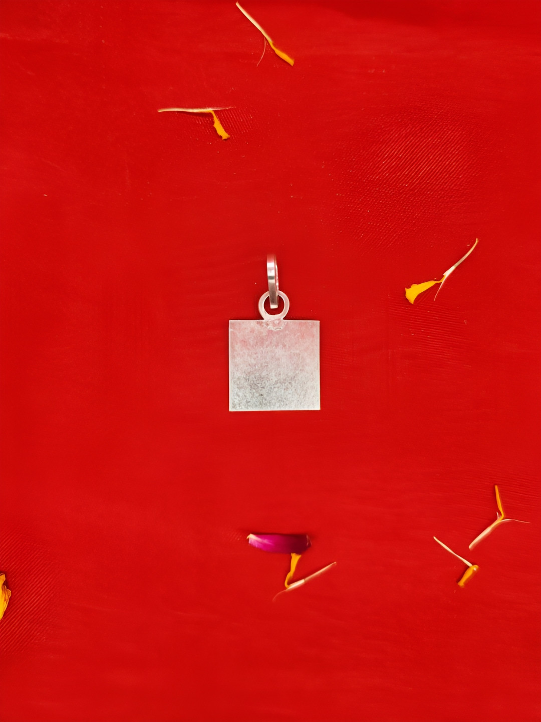 DOKCHAN Pure Silver Square Piece pendant