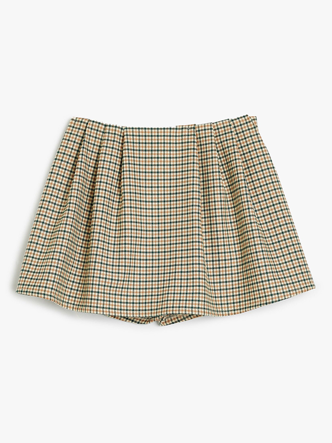 Koton Girls Checked Mini Skort