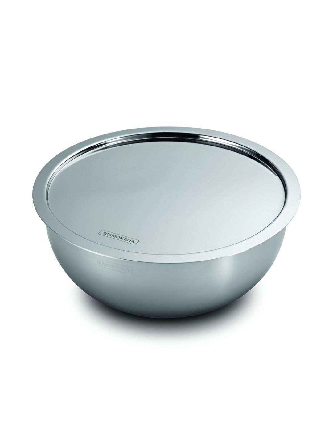 Tramontina Aeion Non toxicTriply Stainless Steel Induction Base Tasla With Lid 3.8 L