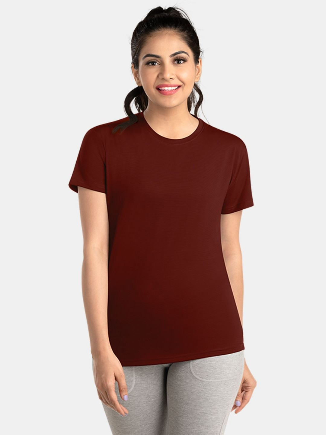 Dermawear TD-904 Women Dry Fit Round Neck Tshirt