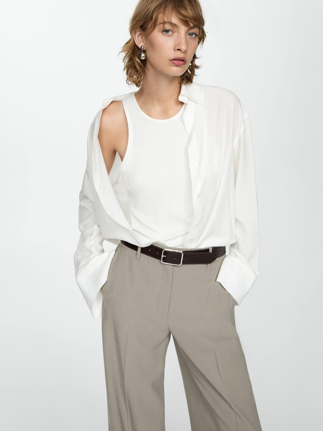 MANGO Semi-formal Shirt