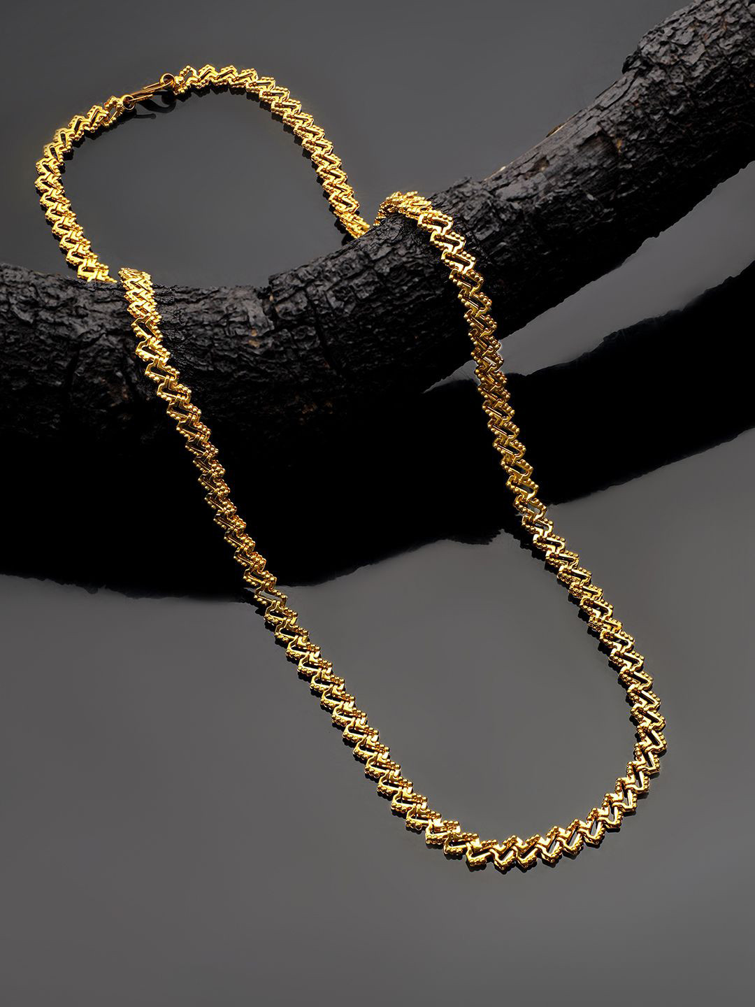 The Roadster Lifestyle Co. 22KT Gold-Plated Link Design Necklace