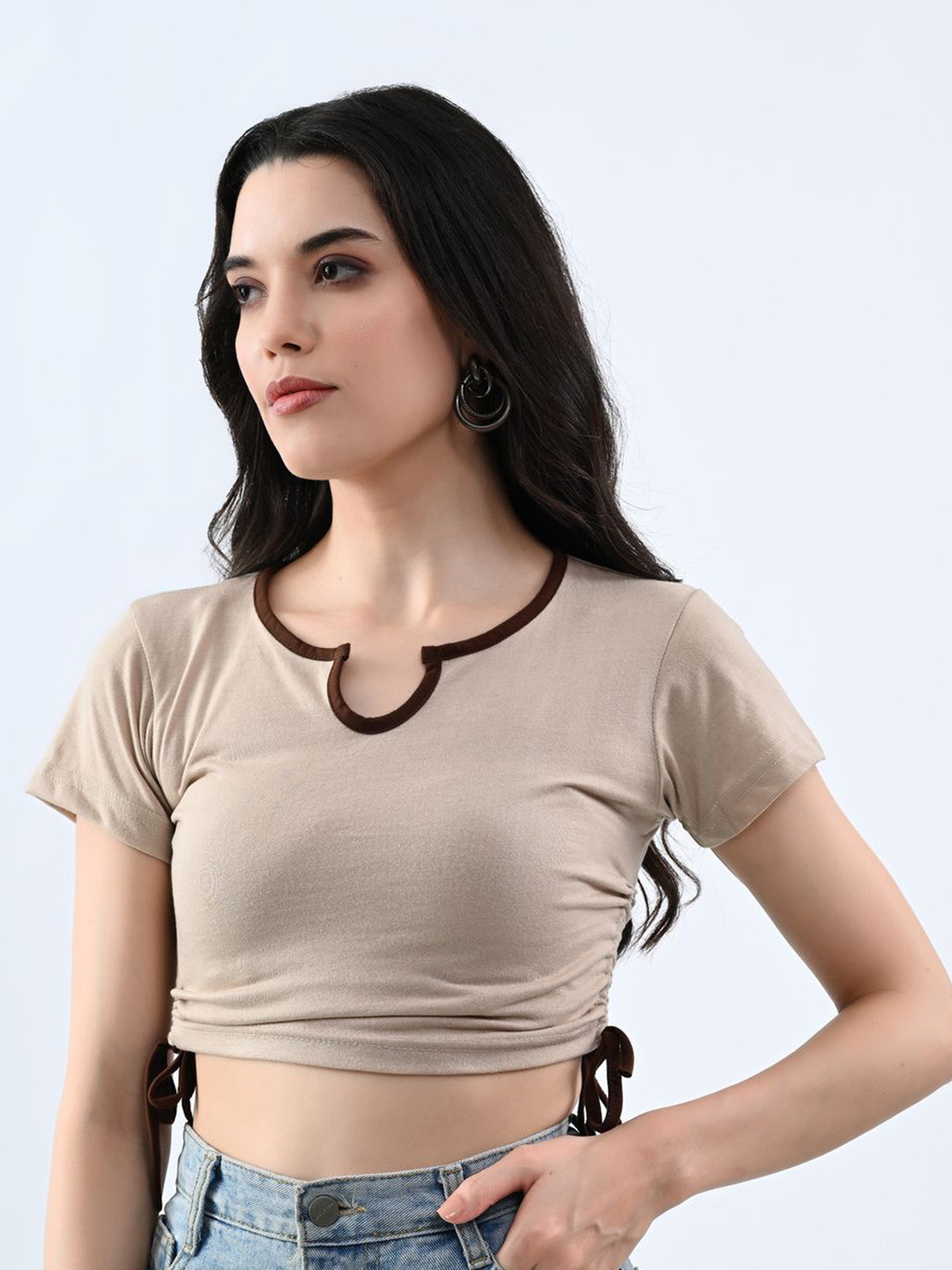 Genzy Cotton Tiered Top
