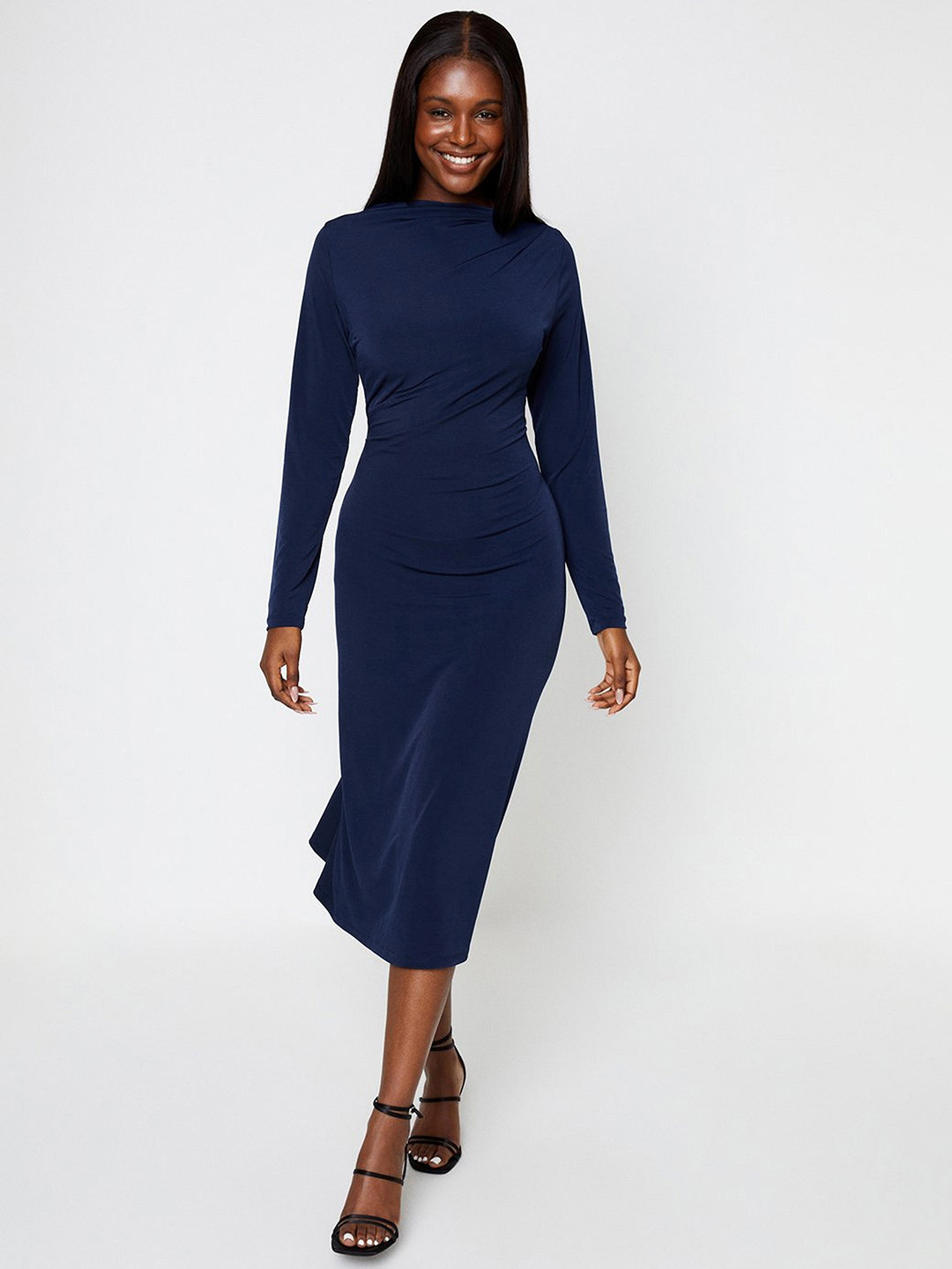 DOROTHY PERKINS Draped Midi Dress