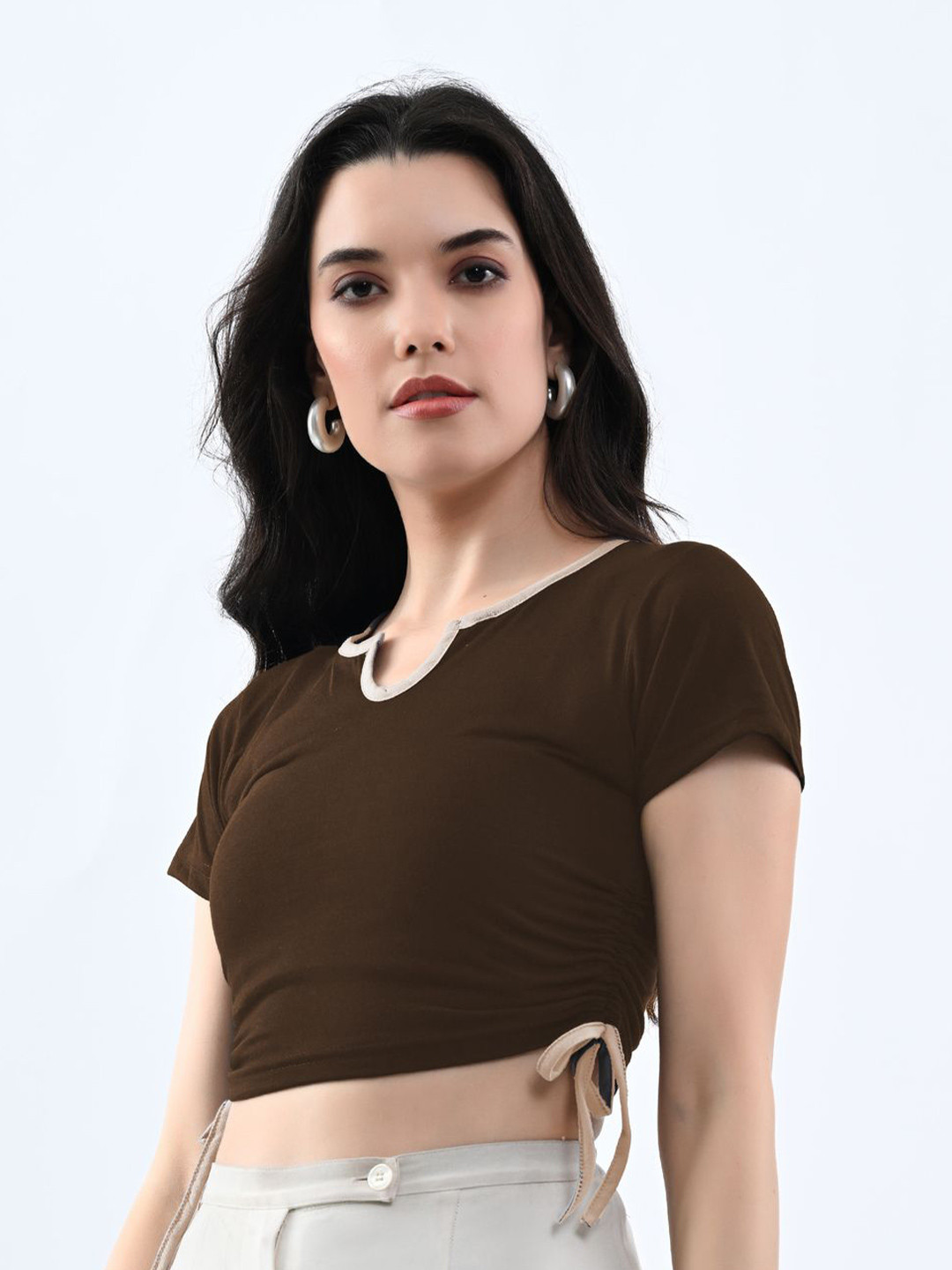 Genzy Cotton Tiered Top