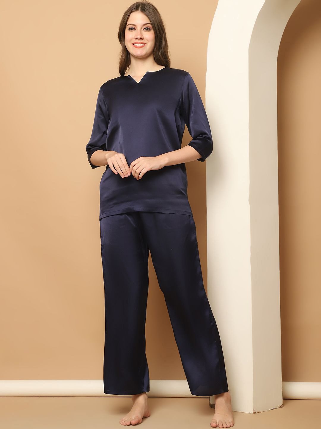 Purple State Women Night suit