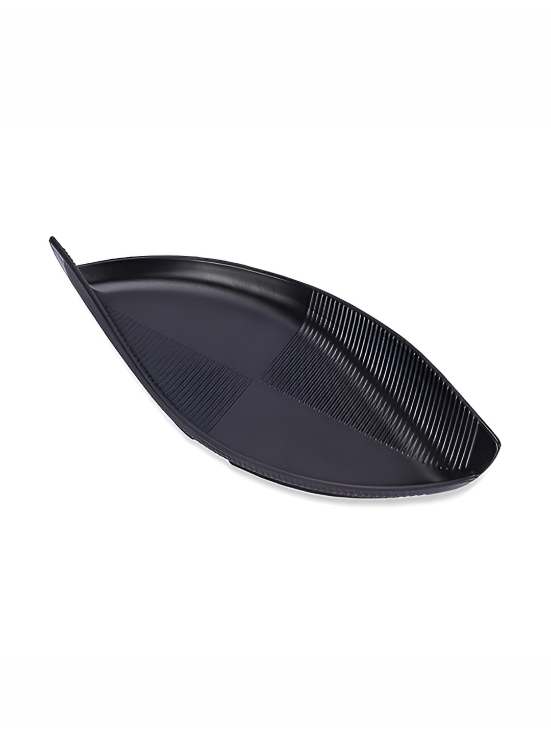 e kysa Black Melamine Dishwasher Safe Food Platter