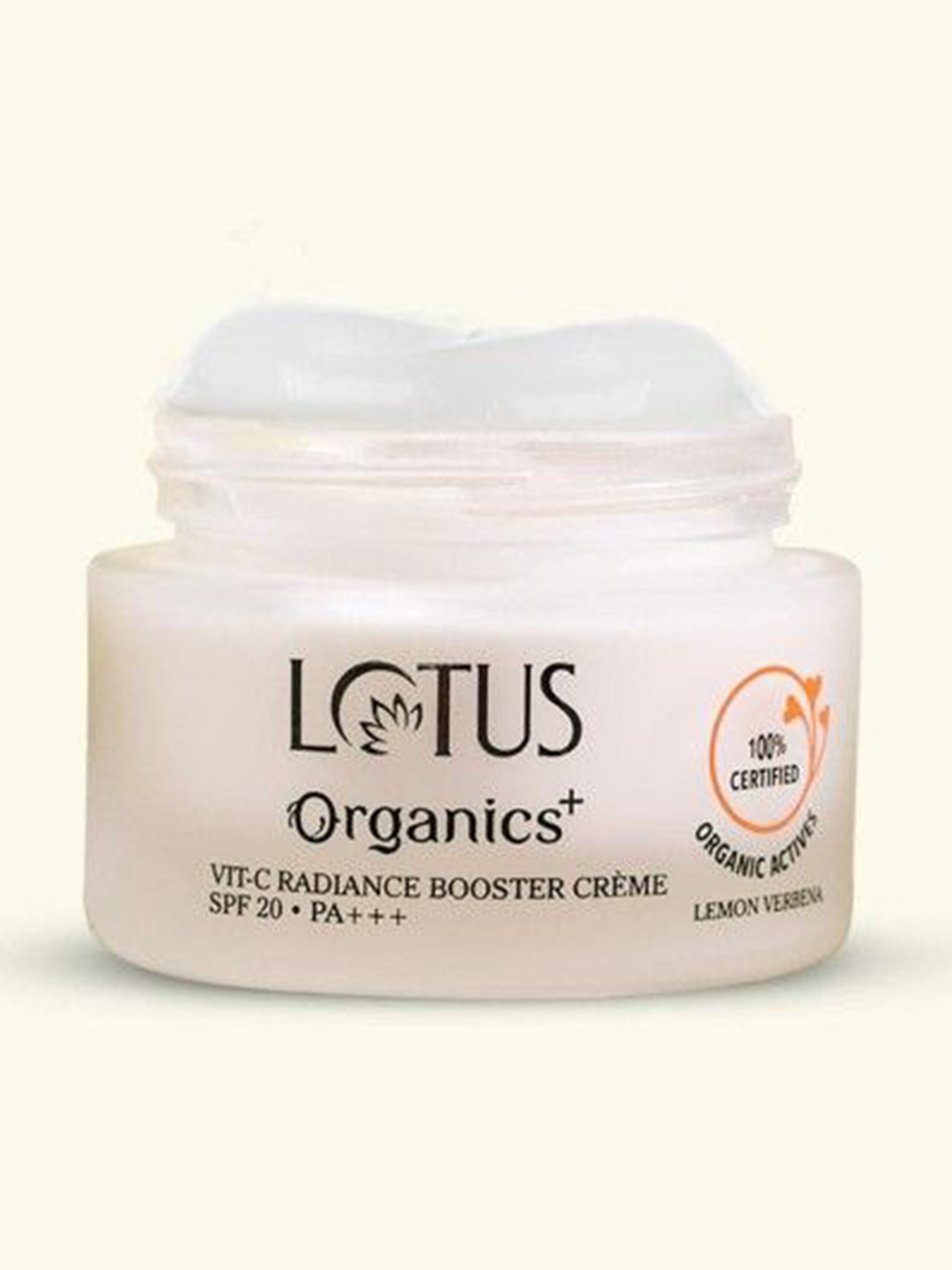 Lotus Organics+ Vitamin - C Radiance Booster Cream - Lemon Verbena - 50g