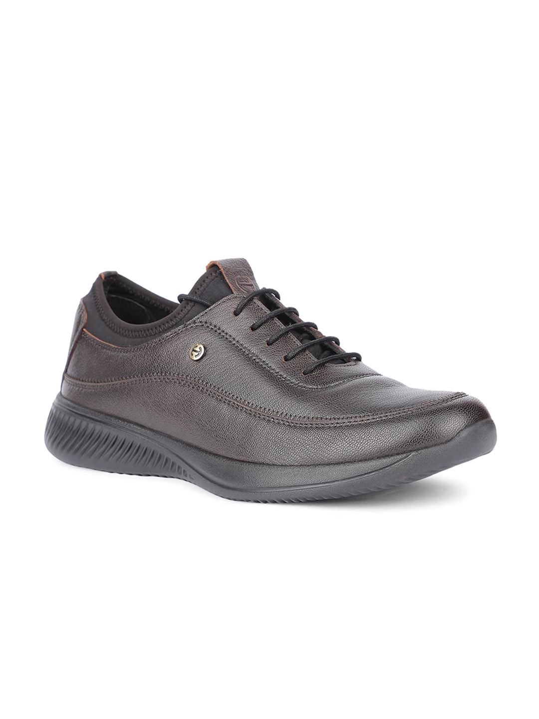 LIBERTY A576 07 Men Solid Semi Formal Lace Up Shoes