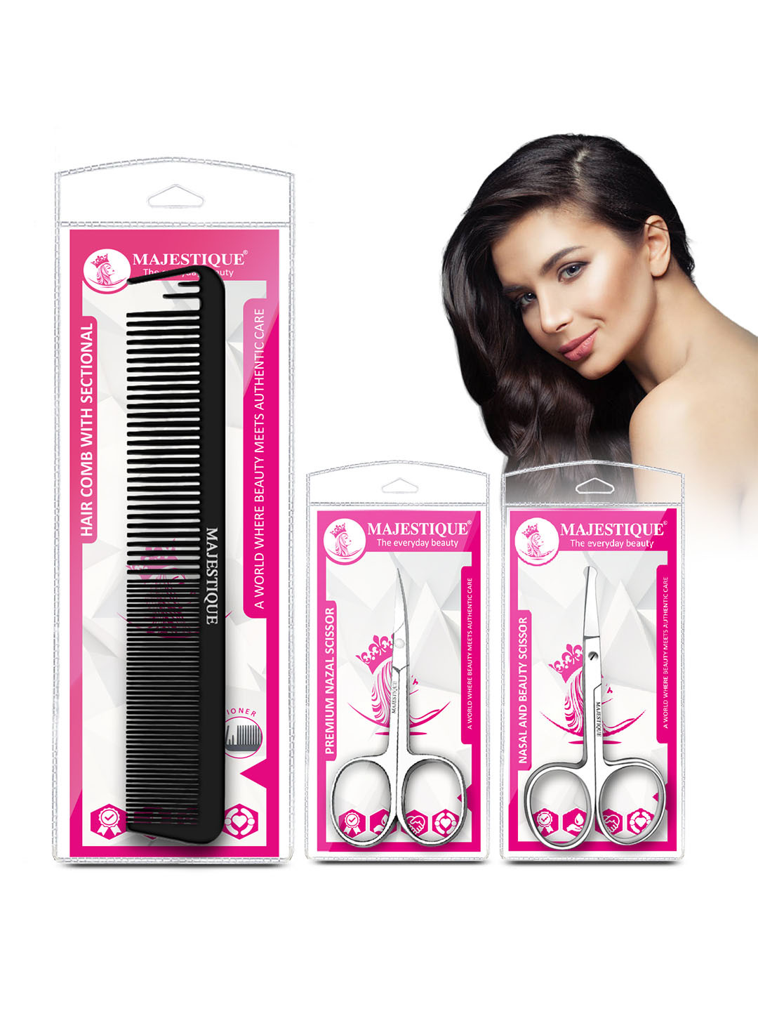 MAJESTIQUE Facial Hair Grooming Kit