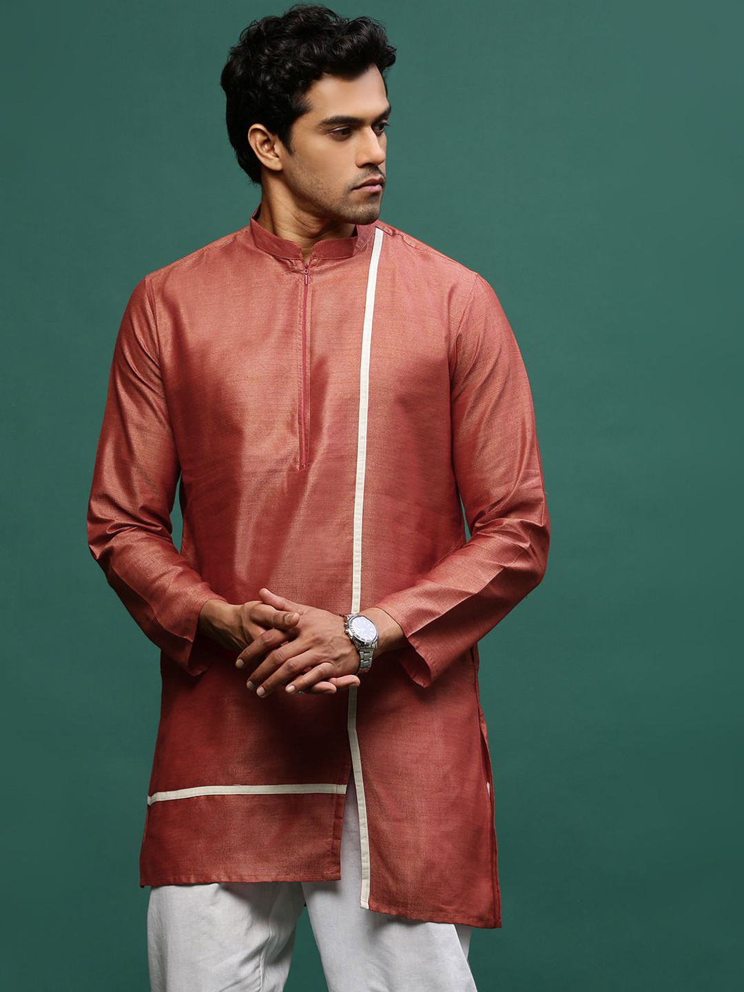 Sangria Pure Cotton Shorts Kurtas