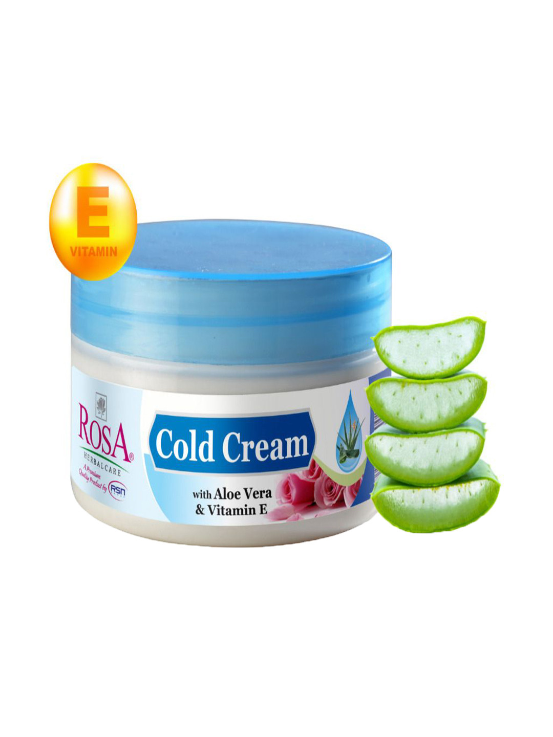 ROSA Cold Cream With Aloe Vera & Vitamin E - 500 ml