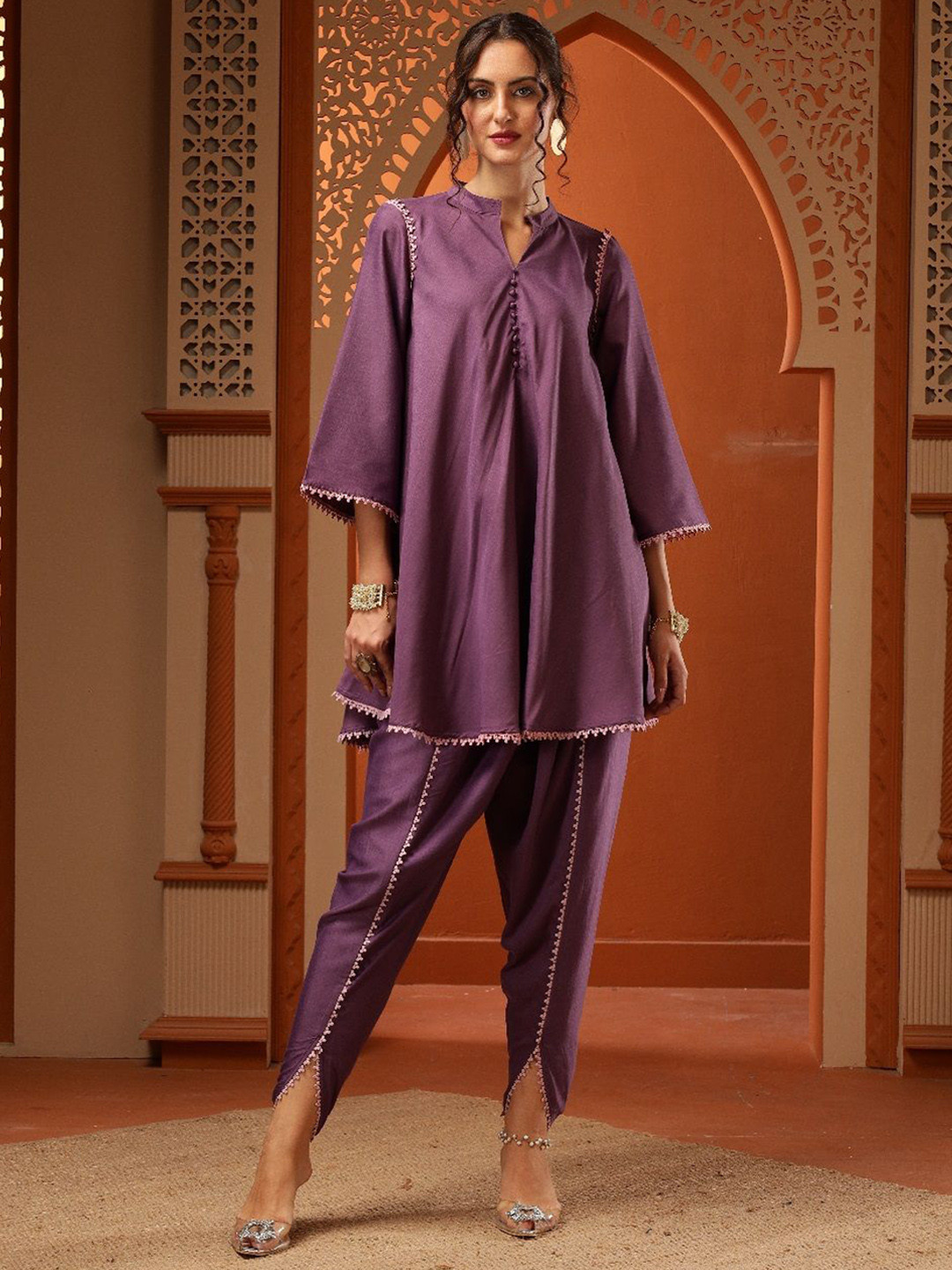 Bani Women Tunic With Trousers Co-Ords