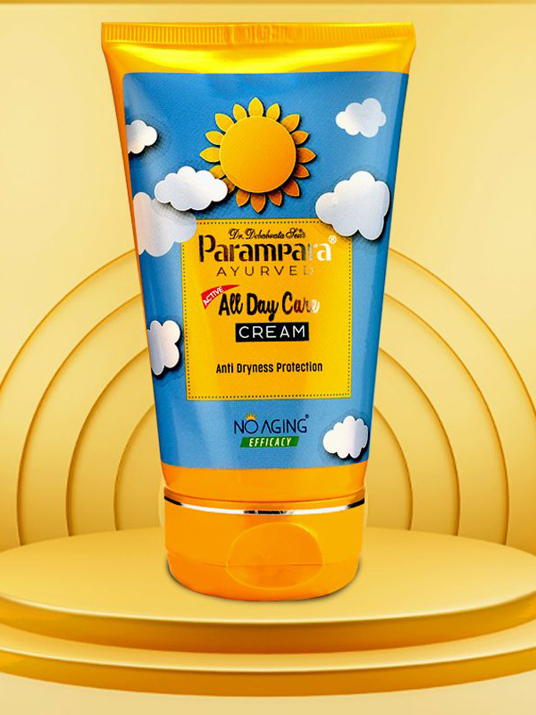 Parampara Ayurved Anti Dryness Active All Day Care Cream With Vitamin E - 125g