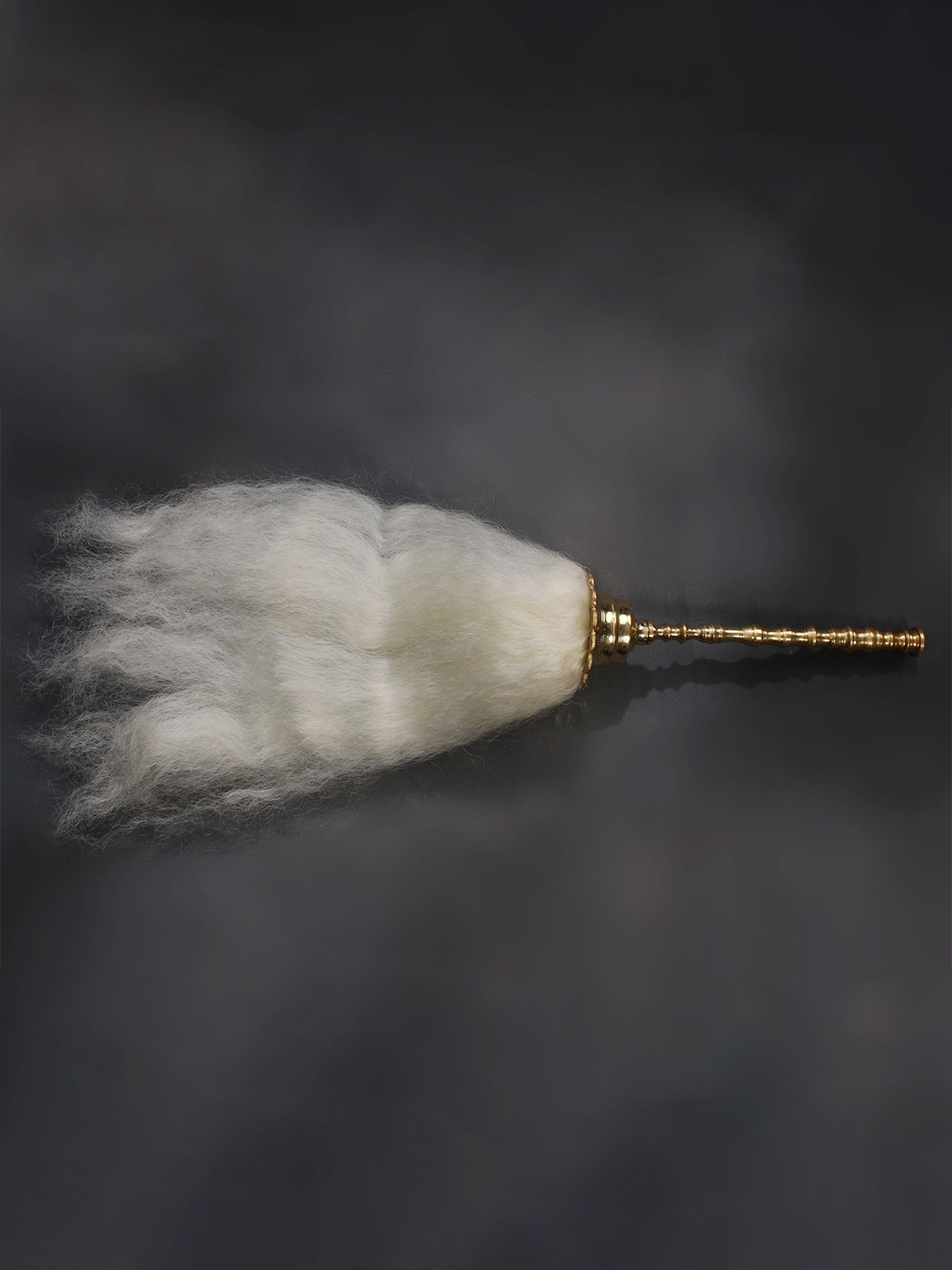 Exotic India Brass Puja Whisk